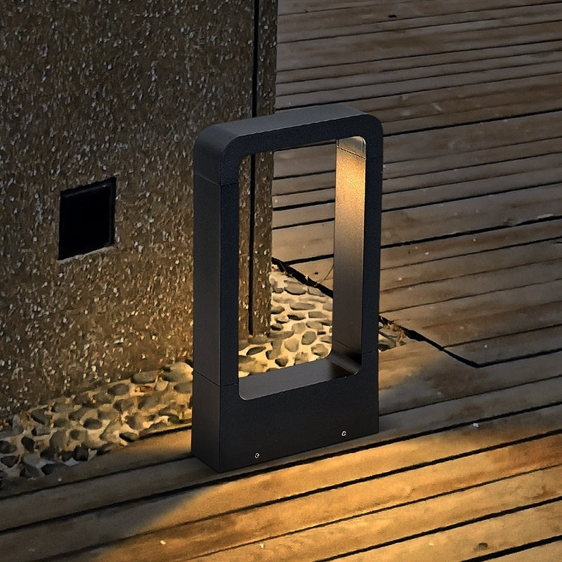 Gartenleuchte aus Aluminium – IP55, verschiedene Höhen